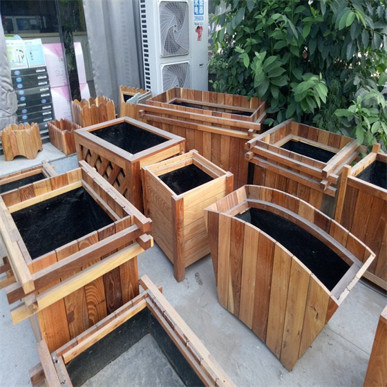 保定防腐木花箱批发